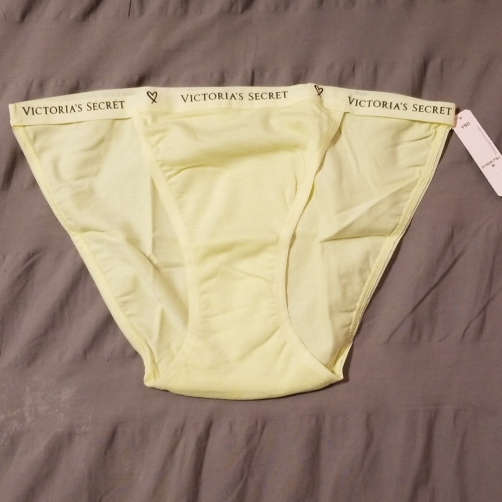 Victoria Secret yellow string bikini panty